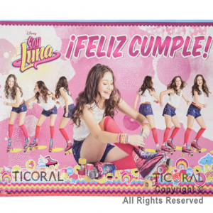 SOY LUNA AFICHE FELIZ CUMPLE x 1